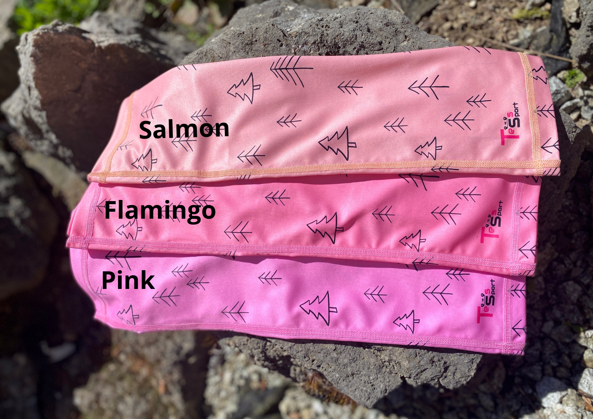 Nákrčník TessSport Forest Pastel Salmon Kids